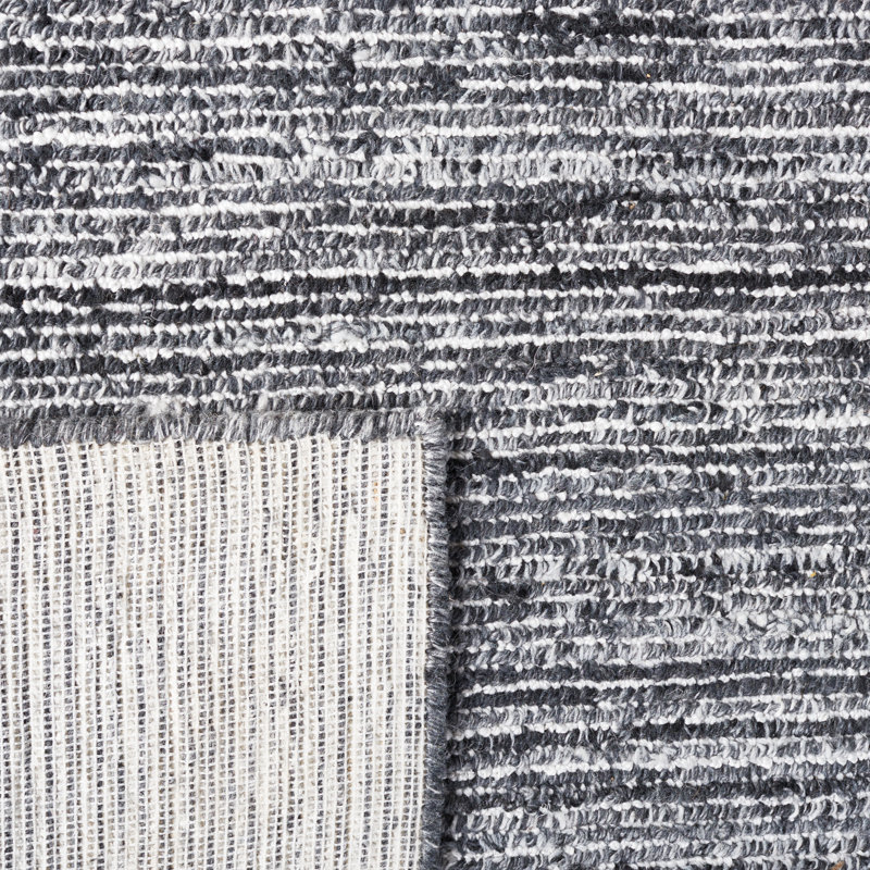 Tarneisha Mirage Hand Tufted Performance Striped Rug, Round 6'