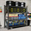 Étagère de garage très résistante, 6000 lb, très grandes tablettes réglables en métal (H 69 po x l 75 po x P 23,7 po)-129860102