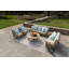 Lakewood Outdoor Round Teak Coffee Table-1952082548
