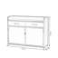 Buffet industriel moderne avec plateau en bois-946572150