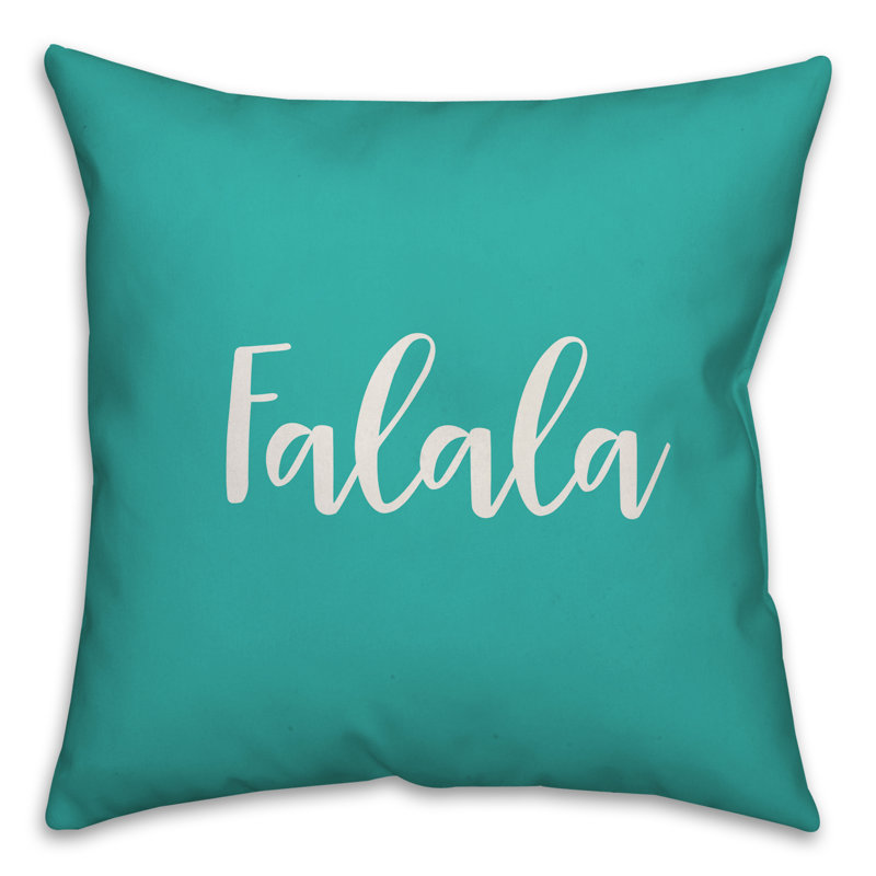  Coussin Falala, Bleu sarcelle, Coussin décoratif