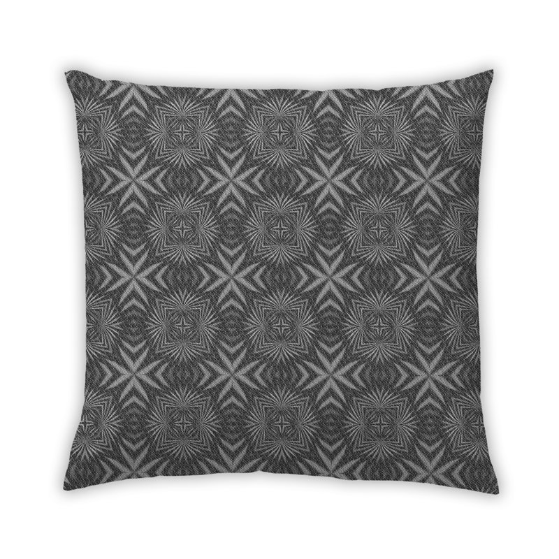 Housse et insert de coussin carré Phylique, Synthétique, Orangé