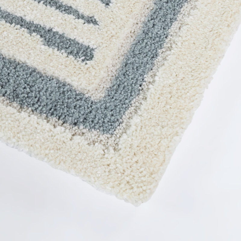 Tapis sarcelle Guillaume, 5'3" x 7'