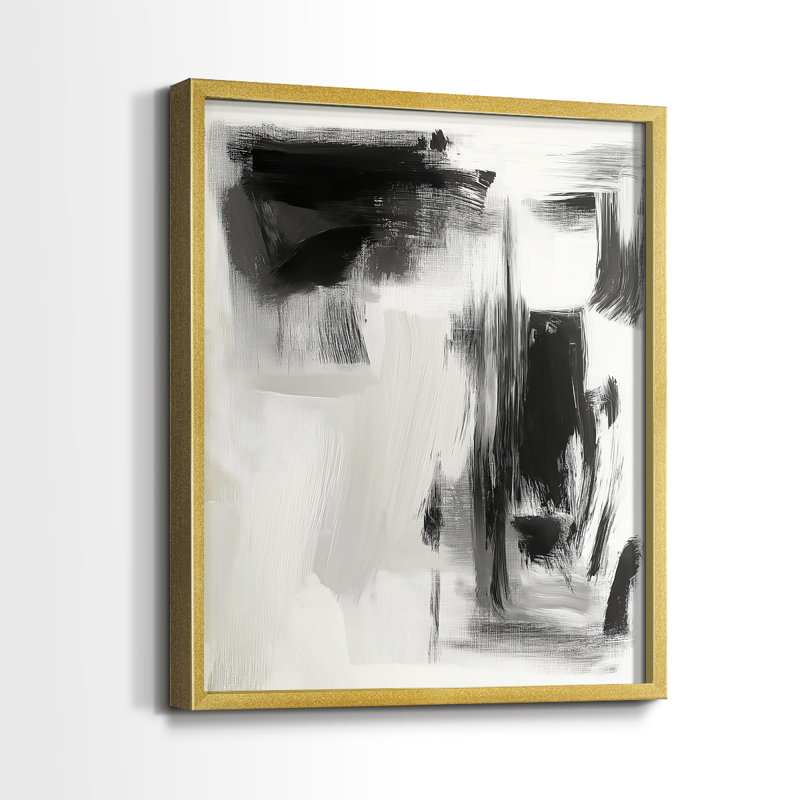 "ABSTRACT Series DCCLxxIV" par J Paul, Doré, H 15 po x l 12 po