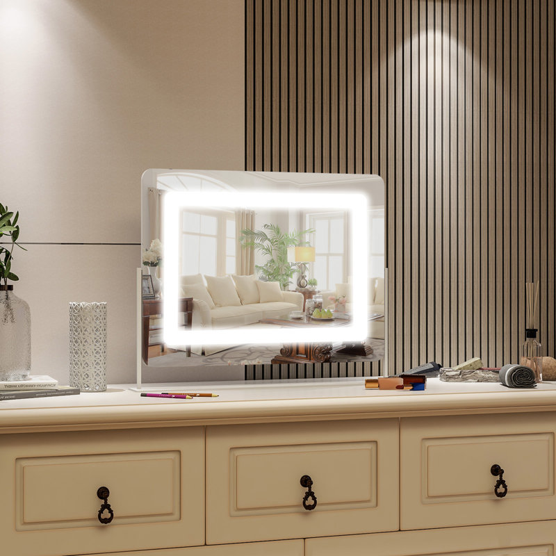 Carryl Metal Rectangle Mirror, 22" x 18"