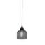 Mini-luminaire suspendu tout verre avec verre texturé de 6 po-101775086-101775085-101775089