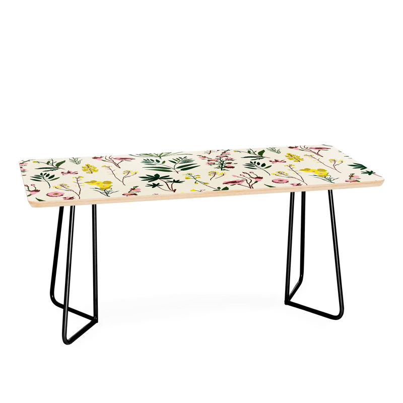 Table basse traîneau, Noir