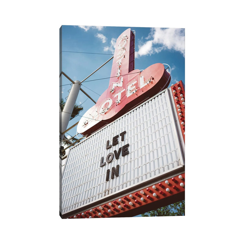 Let Love In II by Bethany Young - Print on Canvas, Wrapped Canvas, 30.48cm H x 20.32cm W x 1.91cm D