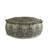 Jan Embroidered 24'' Round Pouf Ottoman