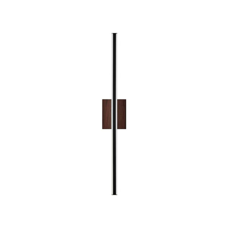 Applique murale à DEL à intensité variable 32 W, 6 000 K blanc froid, noir mat, pour salle de bain, couloir, bureau, chambre à coucher, salon, applique 32 W, métal noir, corrosion, doux