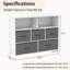 Ettore 5 Drawer Double Dresser