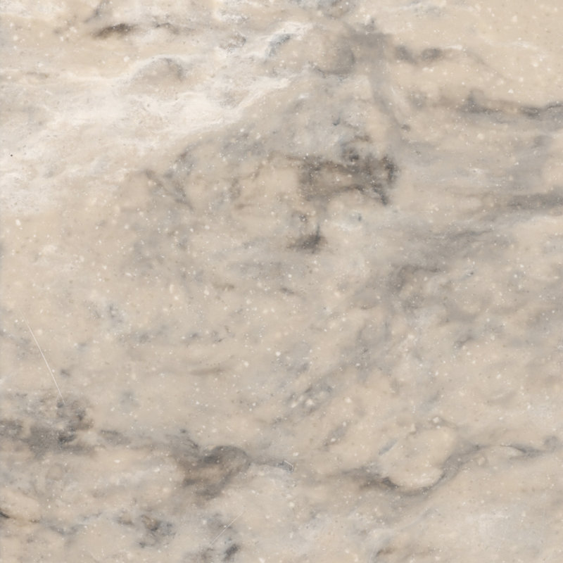 SaraMar Sand Creme Velvet 48'' x 96'' Glue Up Shower Wall Panels