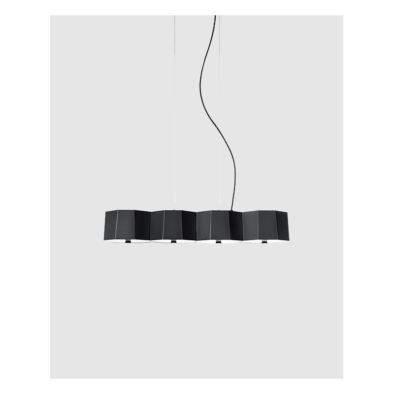Zhe 4 - Light Pendant, Black