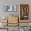 Maybery 3 Piece Bedroom Set (2 Drawer Bedside Chest, 4 Drawer Chest, 2 Door 2 Drawer Wardrobe), (4)-1425627853
