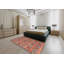 Tapis de zone rouge/orange/vert contemporaine-540568084