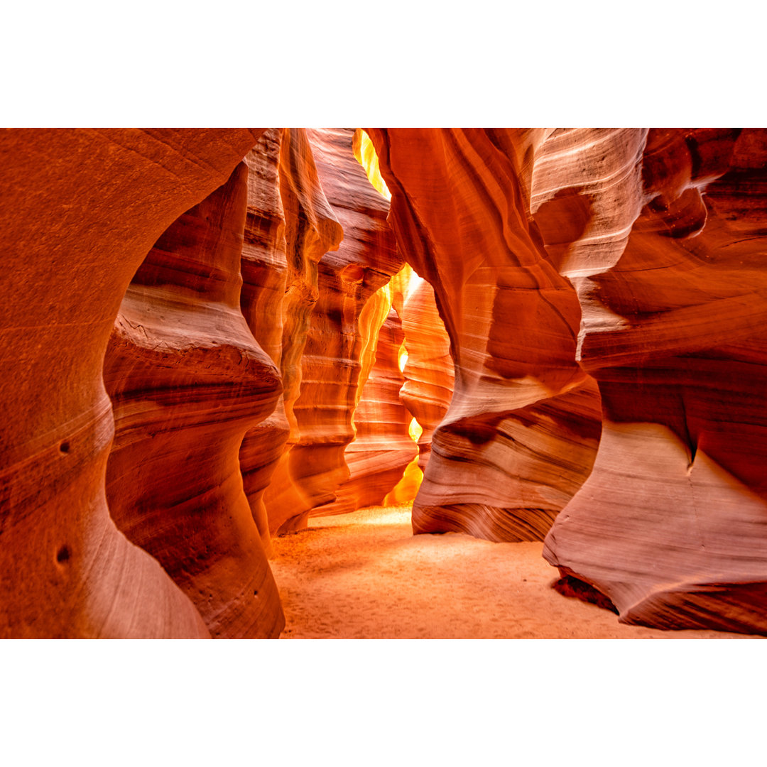 Antelope Canyon, USA von Izanbar - Leinwandfoto, gewickelt