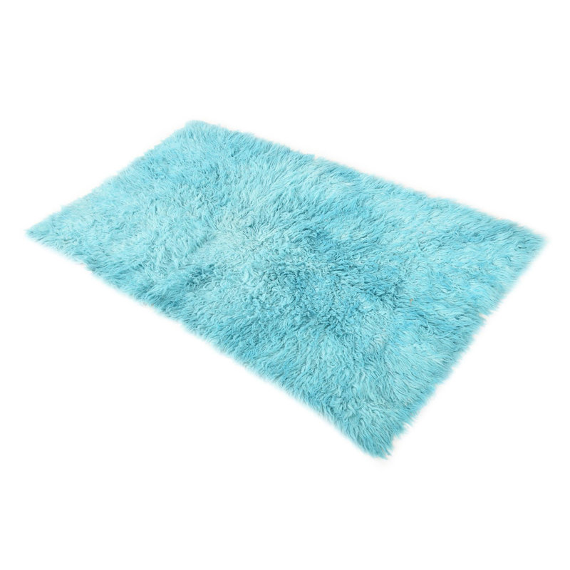 Tapis bleu clair 3 x 5 Phillippi