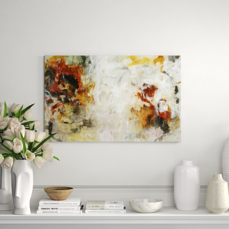 Art Space Print by Jodi Maas, Image Brush Gel, 54" H x 86" W x 1.5" D