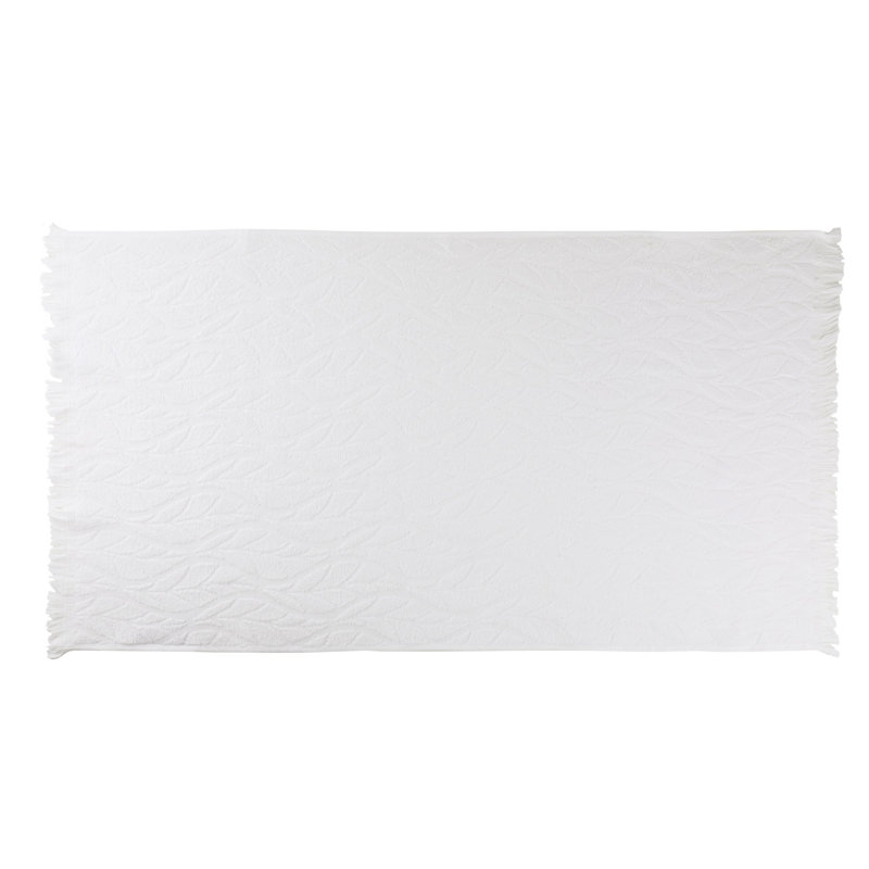 Ensemble de serviettes de bain (2 pièces), Blanc