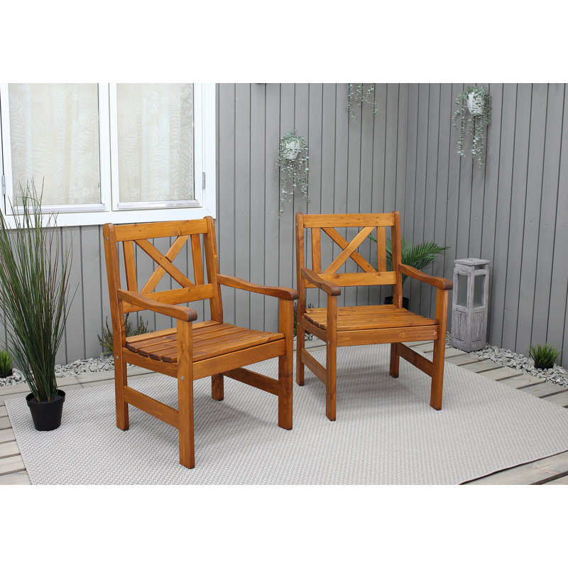 Ardilla Patio Dining Armchair, Cappuccino