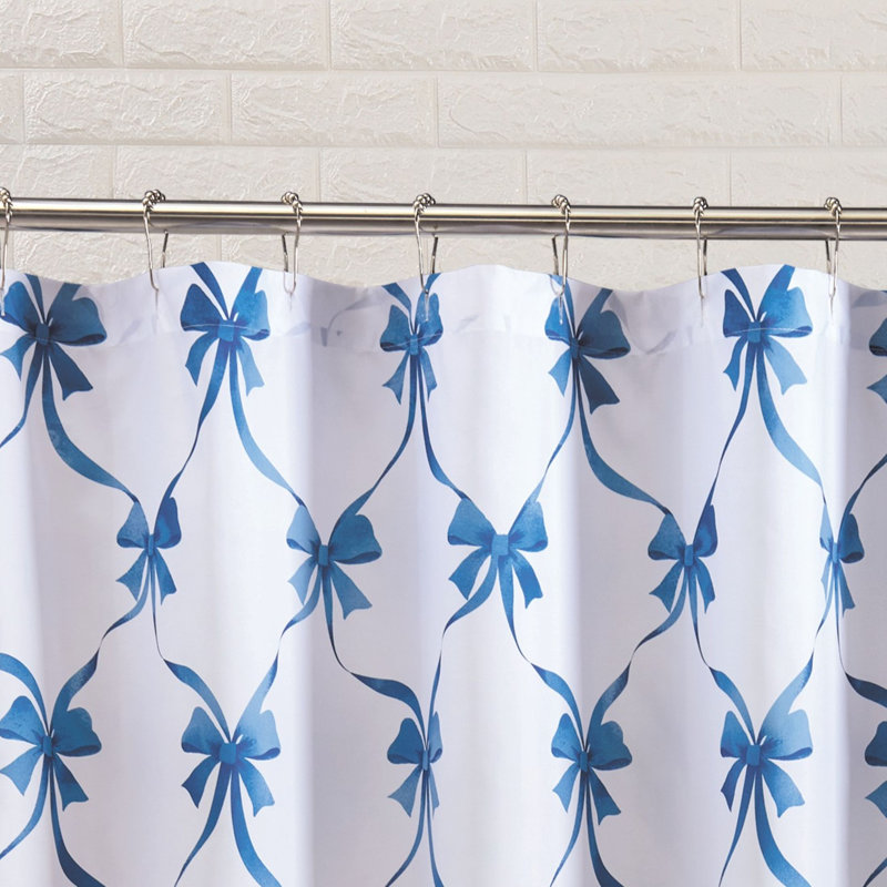 Rideau de douche Abigail, Bleu