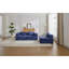 Canapé à compression, canapé-lit de plancher convertible à structure fixe, canapé modulaire désossé modulaire, sans assemblage requis, tissu chenille, pour chambre de salon, bleu foncé-1760199708