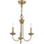 Lustre 3 lumières de style bougie Arunvir-251971450