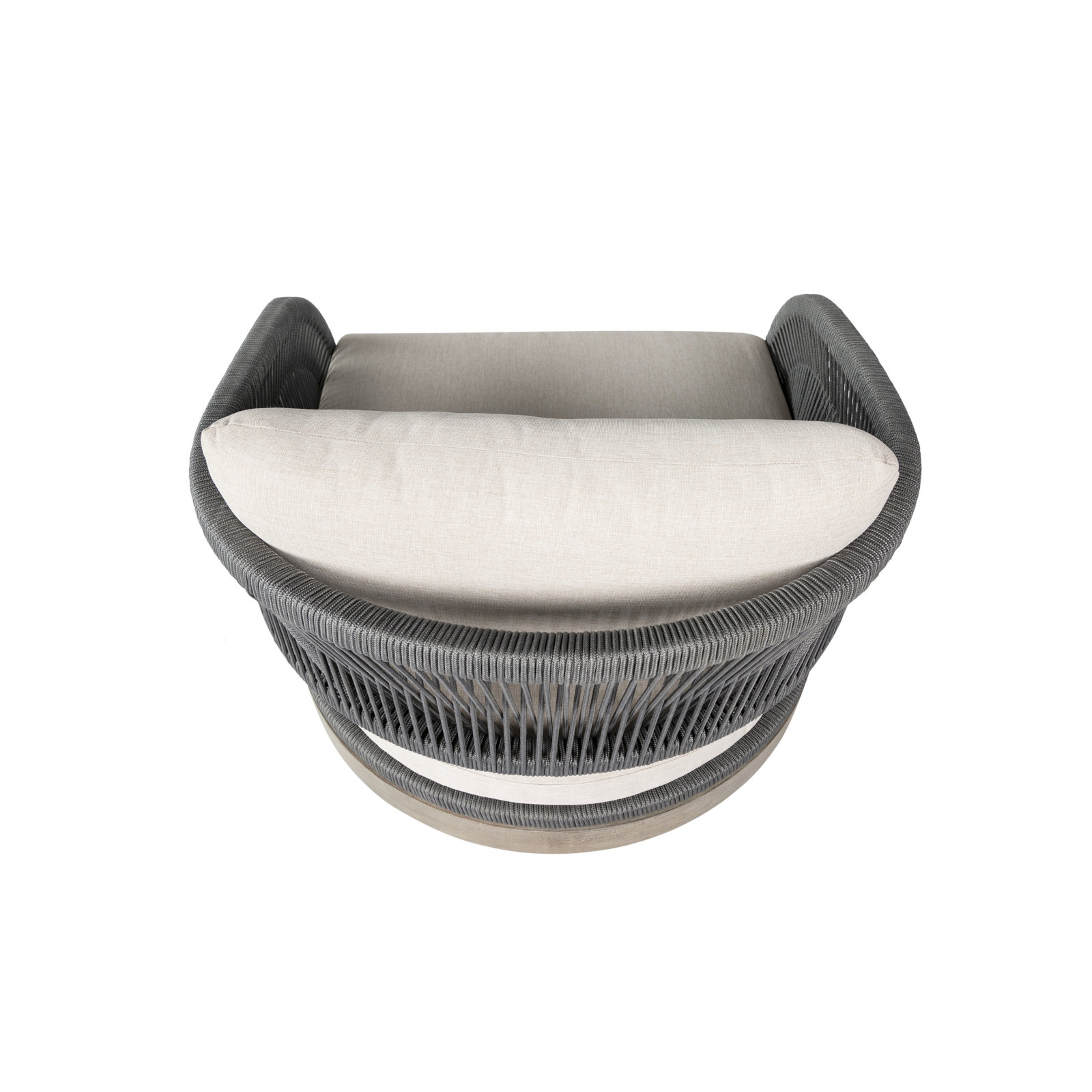 Galilea Eucalyptus Swivel Patio Lounge Chair
