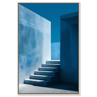 Deep Ocean Walls II Graphic Art Canvas