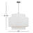 Tanyel 3-Light Dimmable Drum Chandelier-69451891