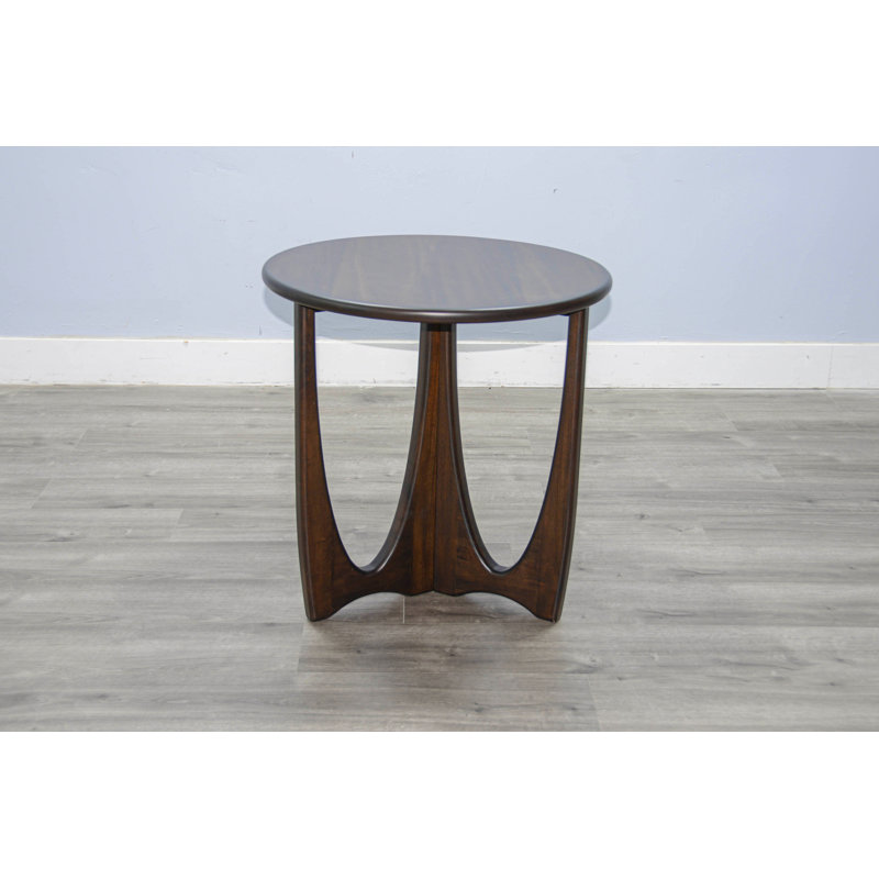 Table de bout Rohr, Fève de café, H 26,5 po x l 26 po x P 26 po