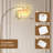 Heinzdieter 68.11'' Dimmable Arched/Arc Floor Lamp with Remote-131673321