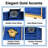 87.7" Luxury Velvet Sofa Couch With 6 Pillows & Golden Metal Decor-1681871469