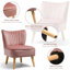 Fauteuil de chambre en velours de 53,34 cm de large Tintah-1211262106