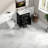 Modern Black Bathroom Vanity And Sink, Solid Wood Mdf, Space-saving Design