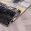 Rambo Performance Abstract Yellow/Black/Grey Area Rug-1492774638