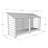 230cm W x 80cm D Solid Wood Log Store-18070384