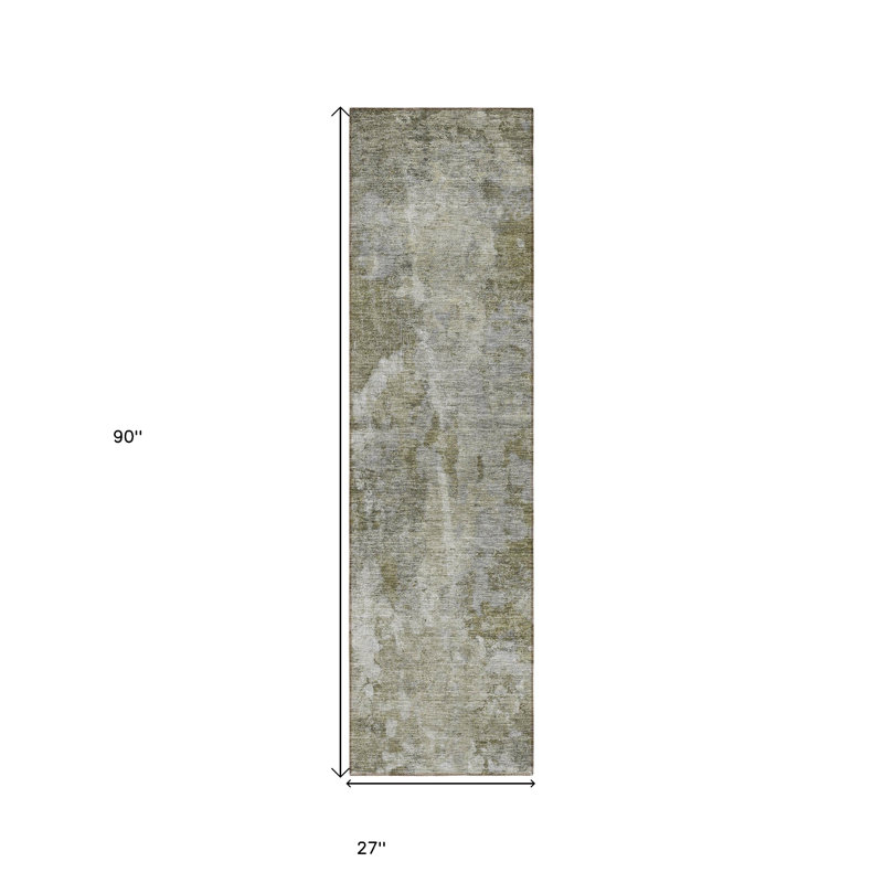 Tapis de couloir d'extérieur 8 po