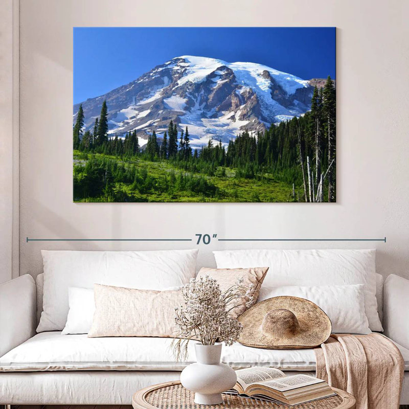 Alvord Mount Rainier Summertime, 34" H x 51" W