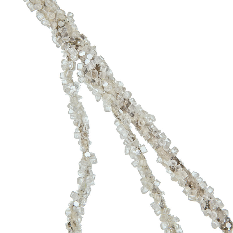 Faux Iced Twig Branch   Set of 6   32"   White