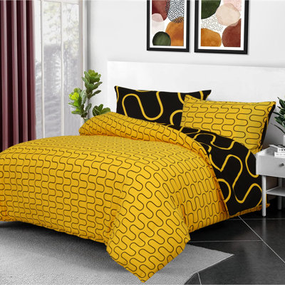 Microfiber Duvet Cover Set with Pillowcases