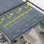 Retractable Pergola Roof, Sun Shade Cover for 9.8' x 7.1' Pergola