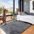 Modern Solid Color Grey Plush Shag Rug - Aesthetic Home Decor For Minimalist, Farmhouse & European Styles