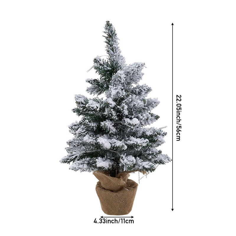 56cm H Lighted Artificial Christmas Tree