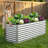 8'x2'x2' Galvanized Raised Garden Bed Kit - Large Outdoor Metal Deep Root Planter Box for Courtyard Vegetables Herbs Flowers-424097595-424097597