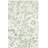 Stiliani Hand Tufted Wool/Viscose/Cotton Floral Rug in Ivory/Green-97123435