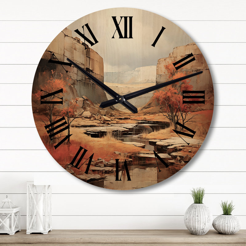 Horloge murale Waterton, Grand