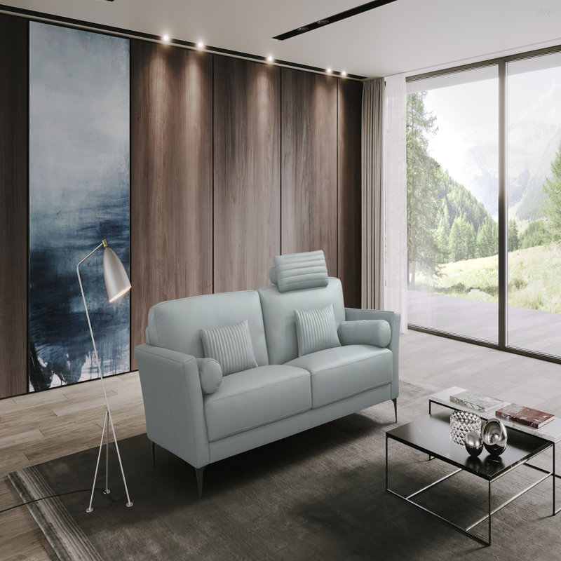 Causeuse en cuir Tussio Watery