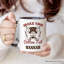 Drôle de tasse de lapin de Pâques, cadeau rétro «Shake Your Cotton Tail» avec nom personnalisé