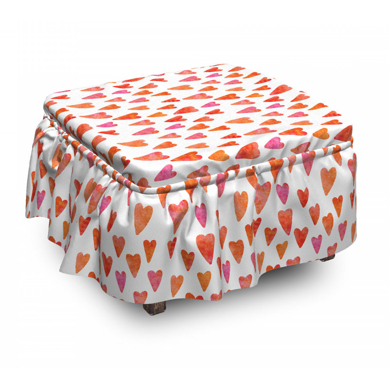 Housse pour repose-pieds art shapes